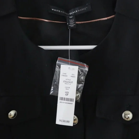 WHBM Bell-Sleeve Peplum Jacket 🖤 (4P) - Picture 14 of 14